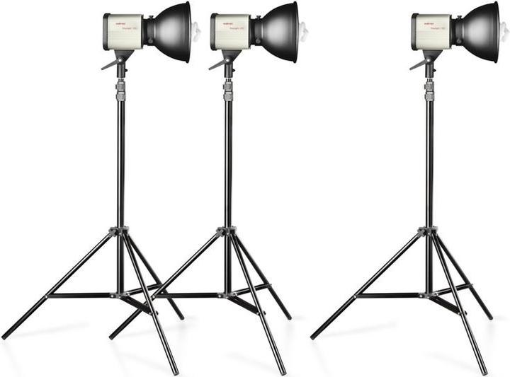 Actual product image Walimex Studio set Daylight 150/150/150 (Studio light)