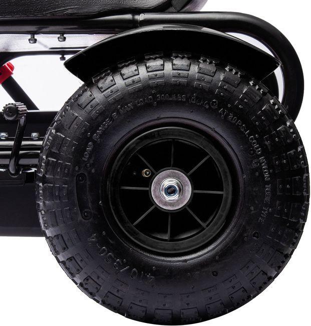 Image du produit Swisshandel24 GoKart, véhicule à pédales, voiture à pédales avec freins à main, véhicule pour enfants avec siège