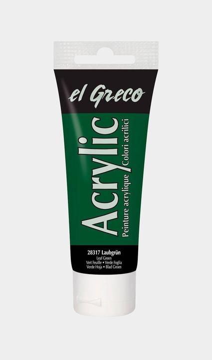 Image du produit Kreul el Greco Acrylic 75ml (Feuille vert, 75 ml)