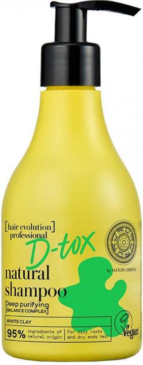 Natura Siberica Natural D Tox Deep Purifying Shampoo 245ml (245 ml)