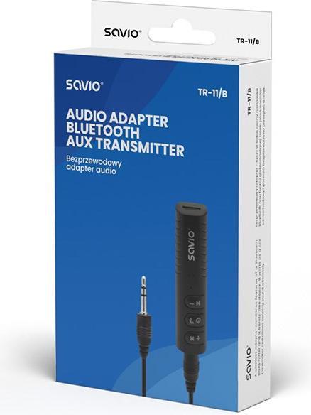 Actual product image Savio BT 3,5mm bluetooth adapteris (Channels)