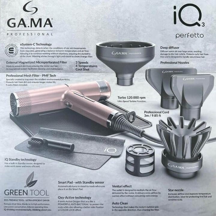 Produktbild GAMA iQ 3 perfetto Hairdryer