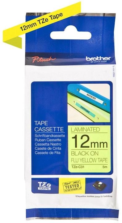 Produktbild Brother Tze-C31 (1.20 cm, Schwarz)