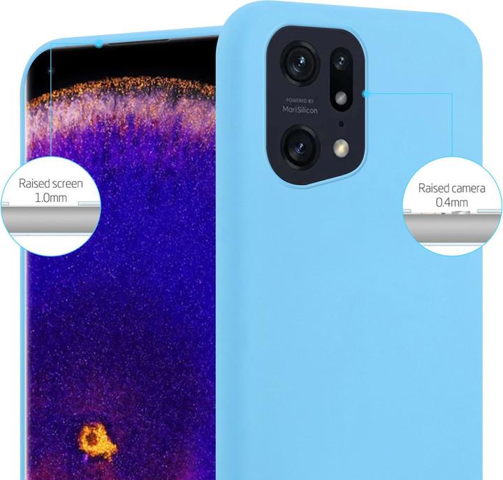 Actual product image Cadorabo TPU Candy Case for Oppo FIND X5 PRO (Oppo Find X5 Pro)