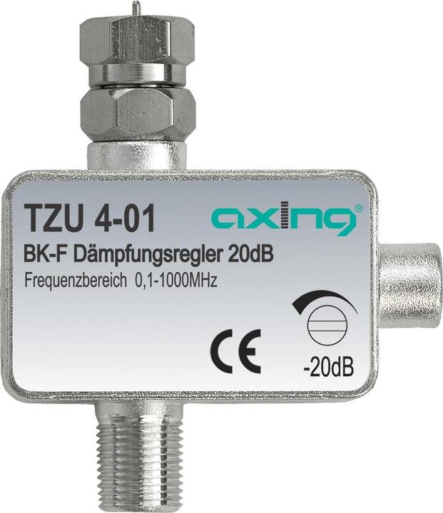 Produktbild Axing CATV-Dämpfungsregler TZU 4-01 F, 0.5 - 20 dB