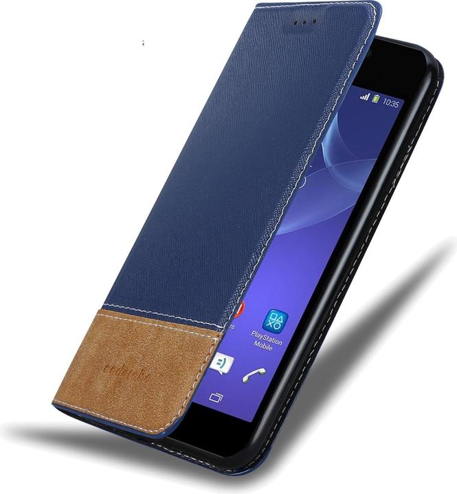 Image du produit Cadorabo Book X-Wallet Étui (Sony Xperia M2 Aqua, Sony Xperia M2)