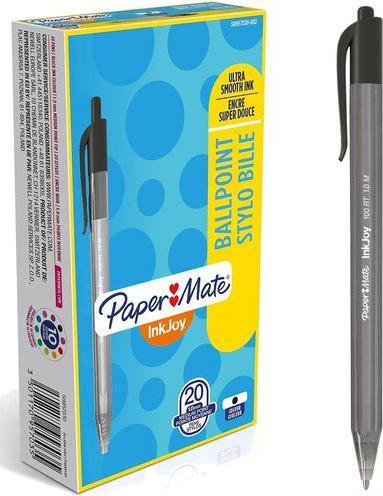 Produktbild Paper Mate Kugelschreiber InkJoyTM 100 RT (Schwarz, 20 x)