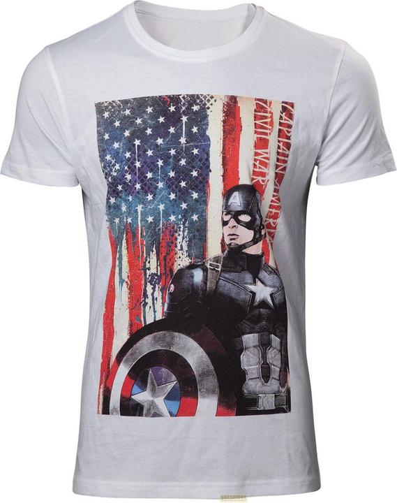 Actual product image Bioworld Captain America - Flag - L size (L)