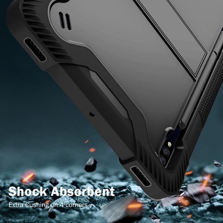 Actual product image Cazy Shockproof case compatible with Samsung Galaxy Tab S8 - Protective drop-proof case - with stand (Galaxy Tab S8)