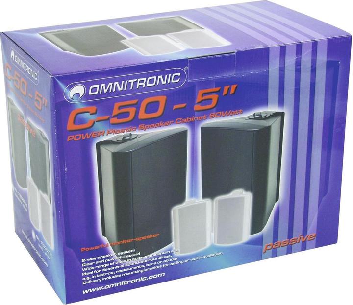 Actual product image Omnitronic C-50 (Passive, 1x 40 W)