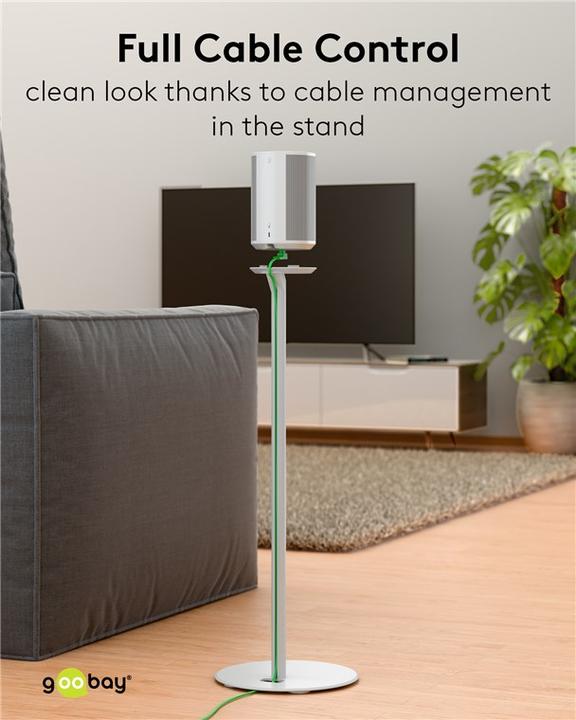 Produktbild Goobay Modern Era 1 Base (1 Paar, Ständer, Nicht beweglich)
