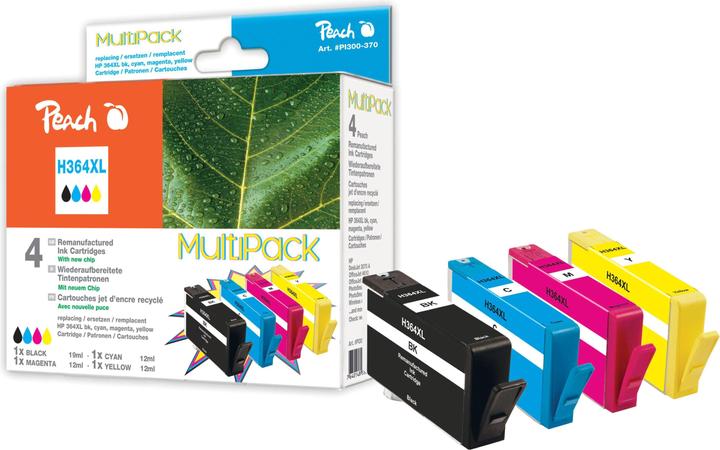 Peach 364XL Multipack (M, BK, Y, C)