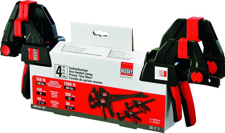 Bessey Einhandzwingen-Set (300 mm)