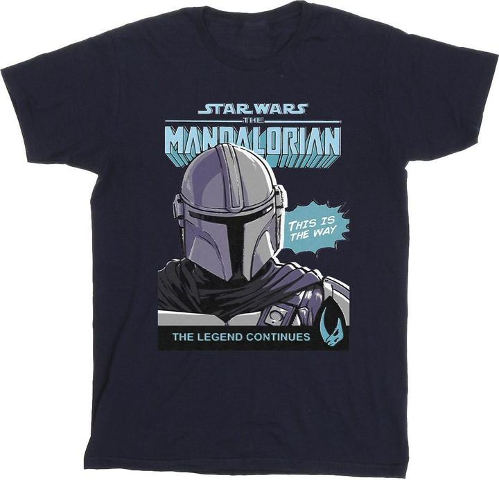 Produktbild Star Wars Mando Comic Cover TShirt (L)