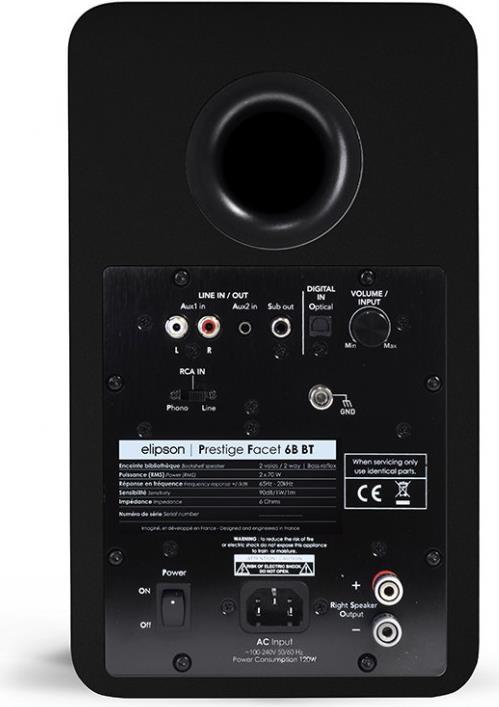 Image du produit Elipson Prestige Facet 6B BT (1 paire, 70 W)