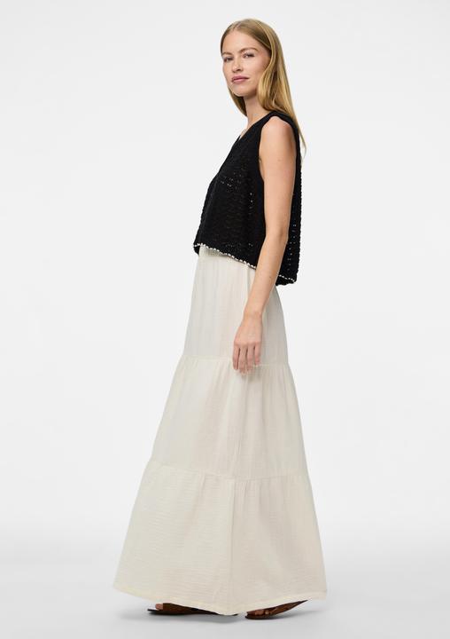 Produktbild Pieces Pcsikka Hw Maxi Skirt Wvn Noos (L)
