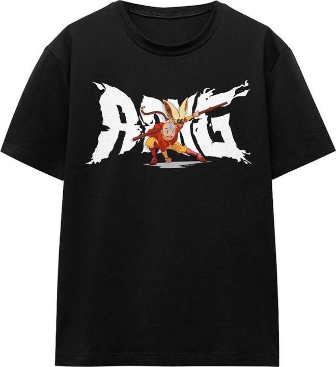 Immagine prodotto Avatar: The Last Airbender Maglietta Aang e Momo Adulto Unisex (S)