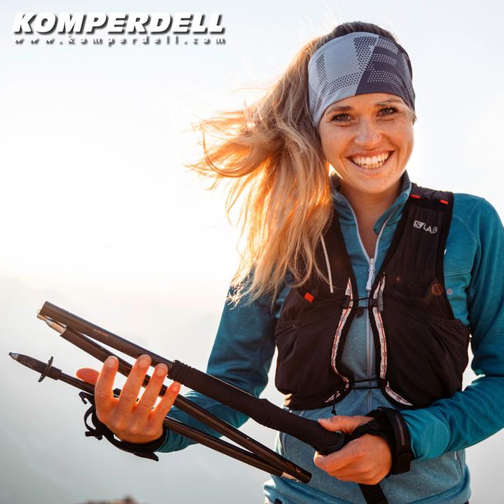 Actual product image Komperdell Carbon FXP.4 Approach Vario Compact poles (125 cm)