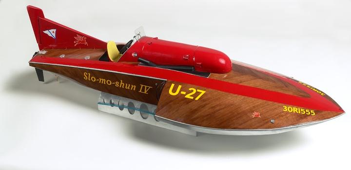 Actual product image Billing Boats 1:12 Slo-Mo-Shun IV- wooden hull-photo manual (428336)