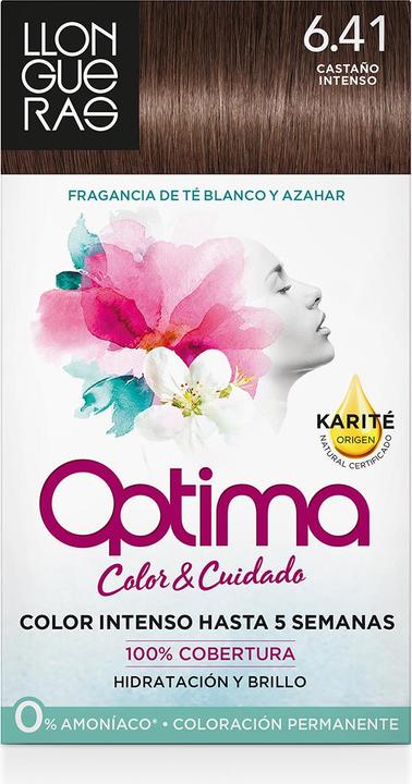 Produktbild Llongueras OPTIMA hair colour #6.41-bombón chocolate (6.41)