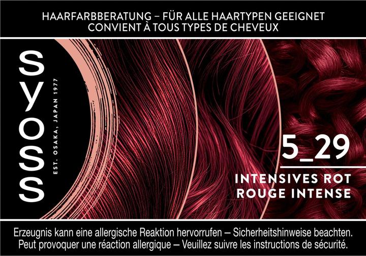 Actual product image Syoss Coloration (5 29 Intense red)
