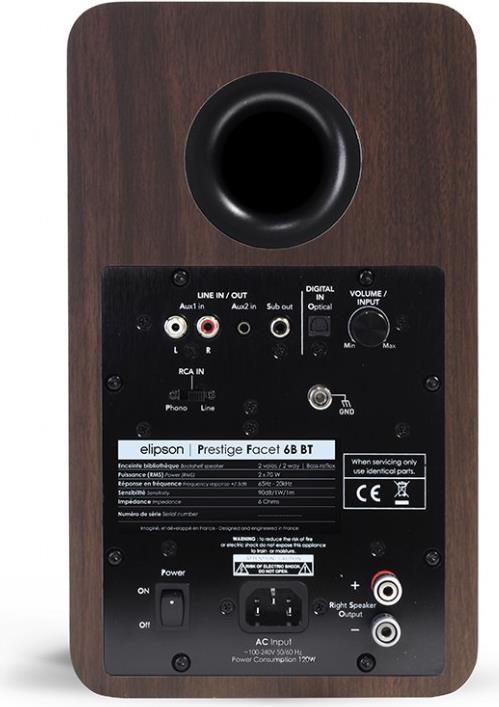 Image du produit Elipson Prestige Facet 6B BT (1 paire, 70 W)