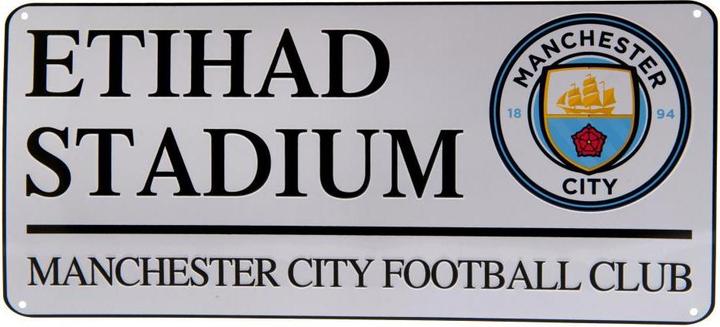 Image du produit Manchester City FC Panneau officiel de la rue