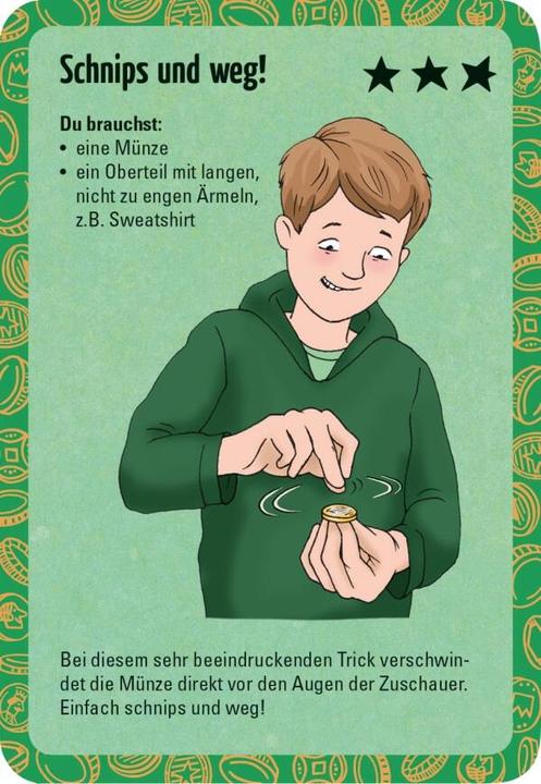Produktbild Münz- und Kartentricks (Deutsch)