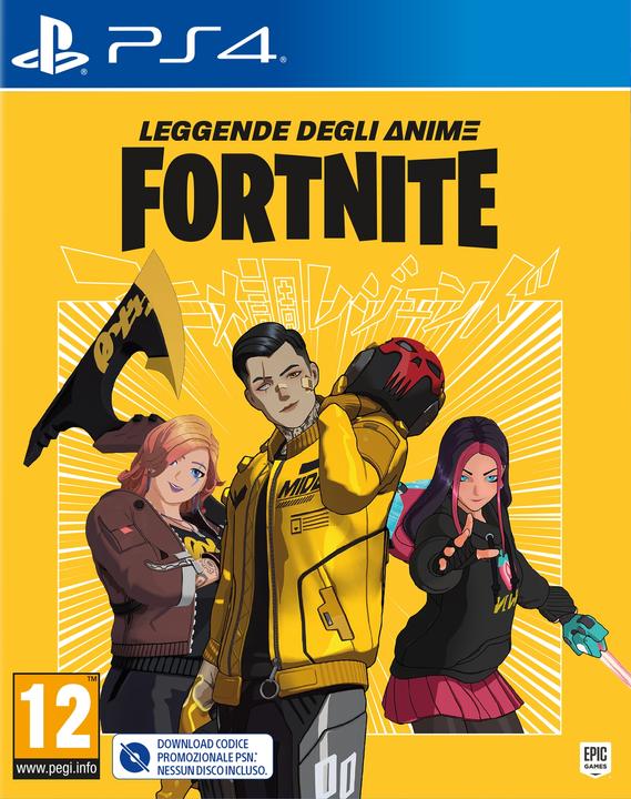 Produktbild 2K Games Fortnite Leggende degli Anime (PS4)