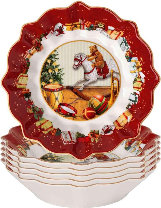Immagine prodotto Villeroy & Boch Multipack Toy"s Fantasy bowl small, regali - 6 pezzi (16.60 cm, 0.18 l, 6 x)