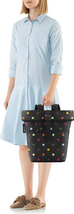 Actual product image reisenthel Leisure backpack Rolltop backpack dots (22 l)
