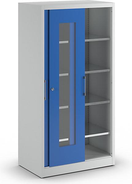 Produktbild Mauser Sichtfenster-Schiebetürschrank (100 cm, 195 cm)