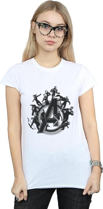 Immagine prodotto Avengers Endgame Hero Circle Maglietta Donna (XL)