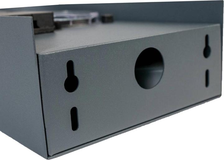 Image du produit Grafner Colonne de prises en acier inoxydable avec minuterie 2 prises extérieures Anthracite Prise de jardin