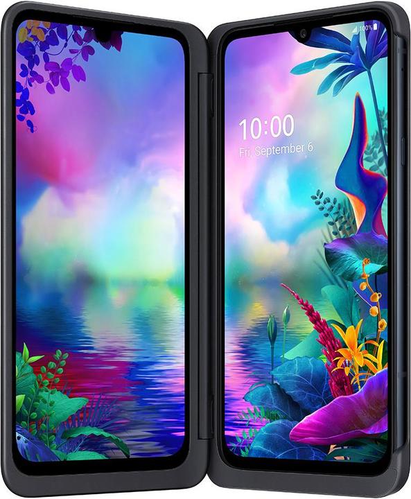 Produktbild LG G8X Dual Screen (128 GB, Black, 6.40", Hybrid Dual SIM, 12 Mpx, 4G)