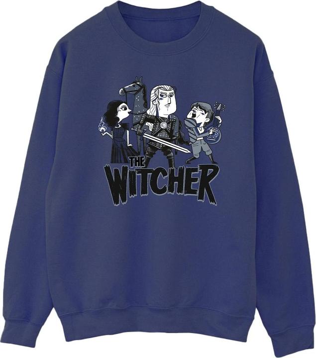 Produktbild Netflix The Witcher Team Illustrated Sweatshirt (L)
