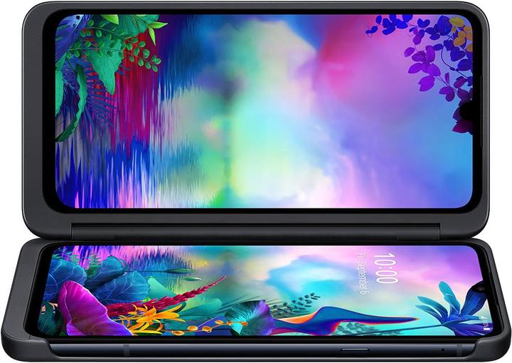 Produktbild LG G8X Dual Screen (128 GB, Black, 6.40", Hybrid Dual SIM, 12 Mpx, 4G)
