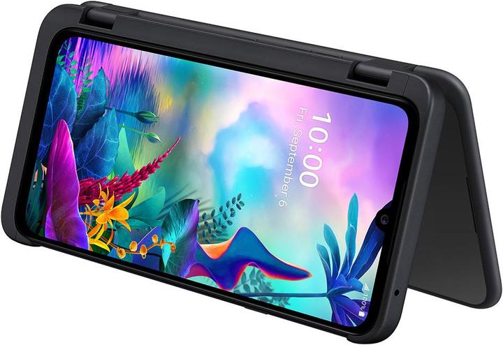 Produktbild LG G8X Dual Screen (128 GB, Black, 6.40", Hybrid Dual SIM, 12 Mpx, 4G)