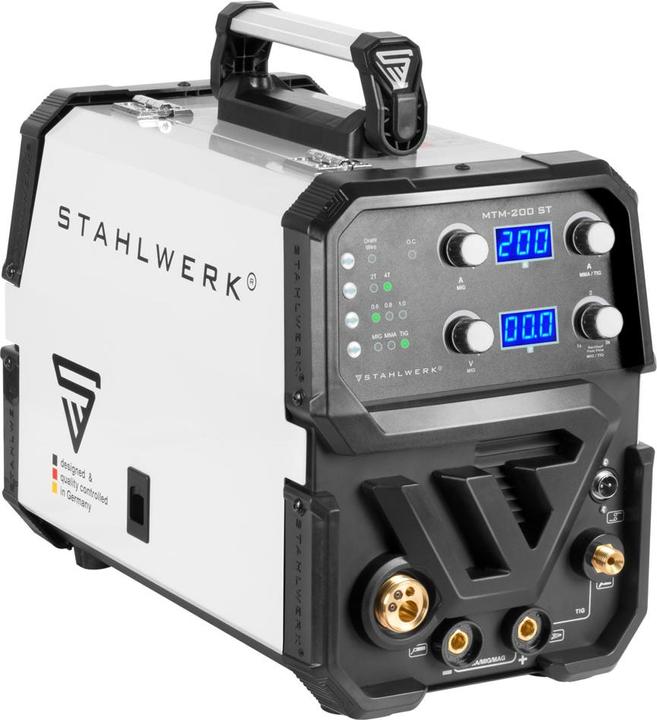 Actual product image Stahlwerk Combination welding machine MTM-200 ST 3-in-1 with 200 A synergic wire feed