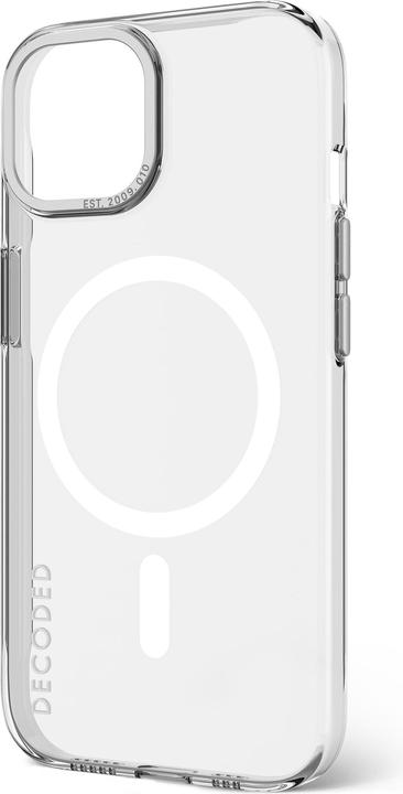 Actual product image Decoded Recycled Plastic Backcover iPhone 15 Transparent (Apple iPhone 15)