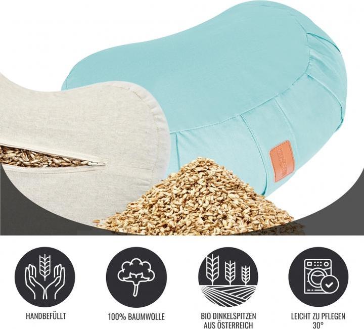 Image du produit Gorilla Sports Oreiller en forme de croissant pour le yoga