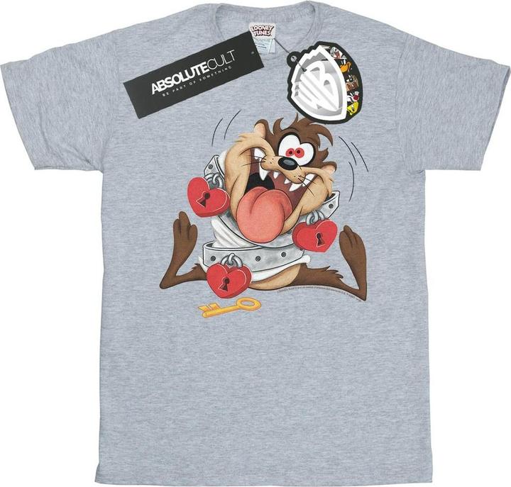 Immagine prodotto Looney Tunes Taz Valentine's Day Madly In Love Maglietta Uomo (M)