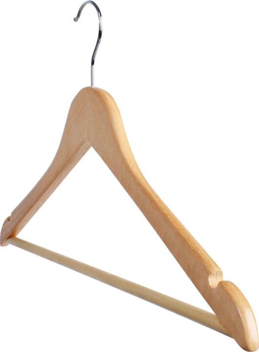 Image du produit Jago Cintre en bois 100 pièces Nature (100 x)