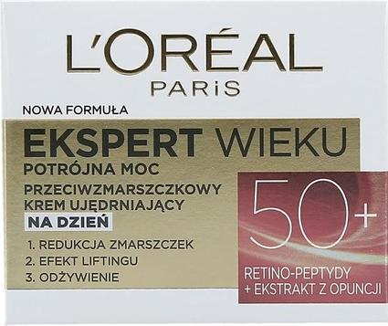 Actual product image L'Oréal Paris L'Oréal Age Specialist Ekspert Age 50+ anti-wrinkle firming day cream 50ml (50 ml, Day cream)