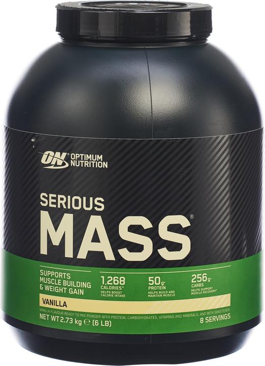 Produktbild Optimum Nutrition Serious Mass (Sportgetränkepulver, Vanille, 1 Stk., 2727 g)