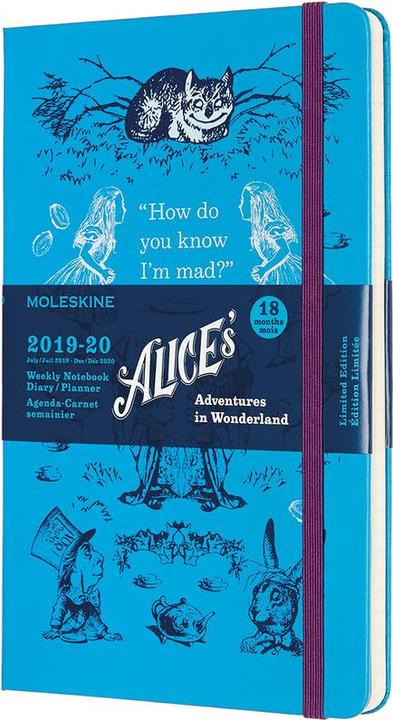 Produktbild Moleskine Alice im Wunderland (A5, Deutsch)