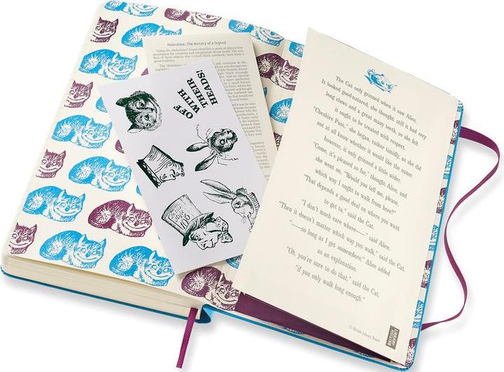 Produktbild Moleskine Alice im Wunderland (A5, Deutsch)