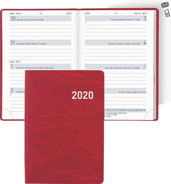 Produktbild Biella Agenda (A7, Deutsch, Französisch, Italienisch, Englisch)