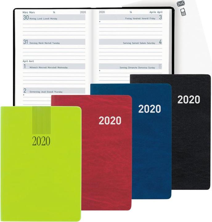 Produktbild Biella Agenda (A7, Deutsch, Französisch, Italienisch, Englisch)
