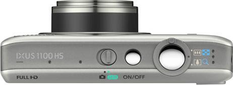 Actual product image Canon IXUS 1100 HS, 12 MP, 12x Zoom, Full-HD Movies, Black (1/2,3'')